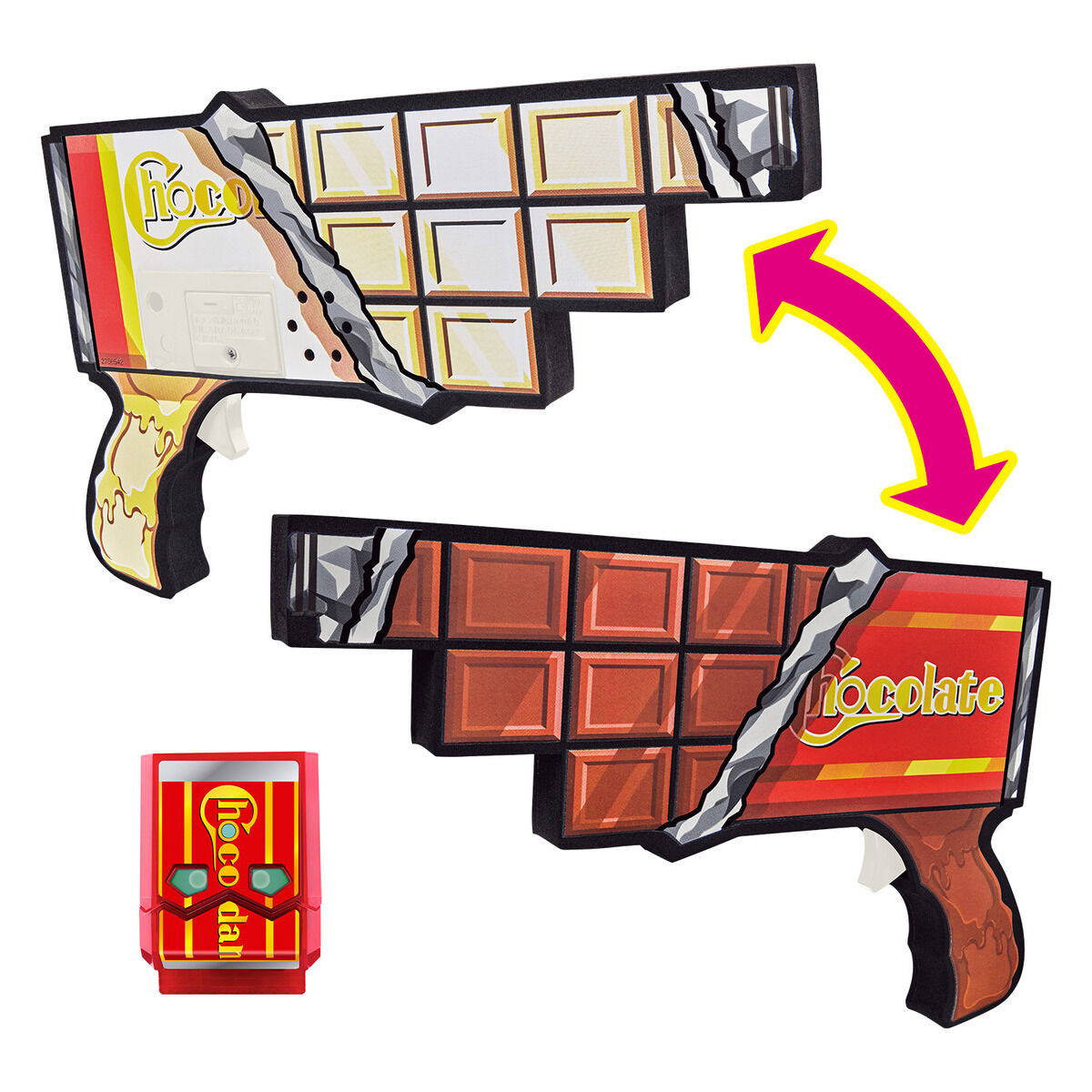 DX Chocodon Dangan Interactive Toy Gun with Multiple Sound Modes