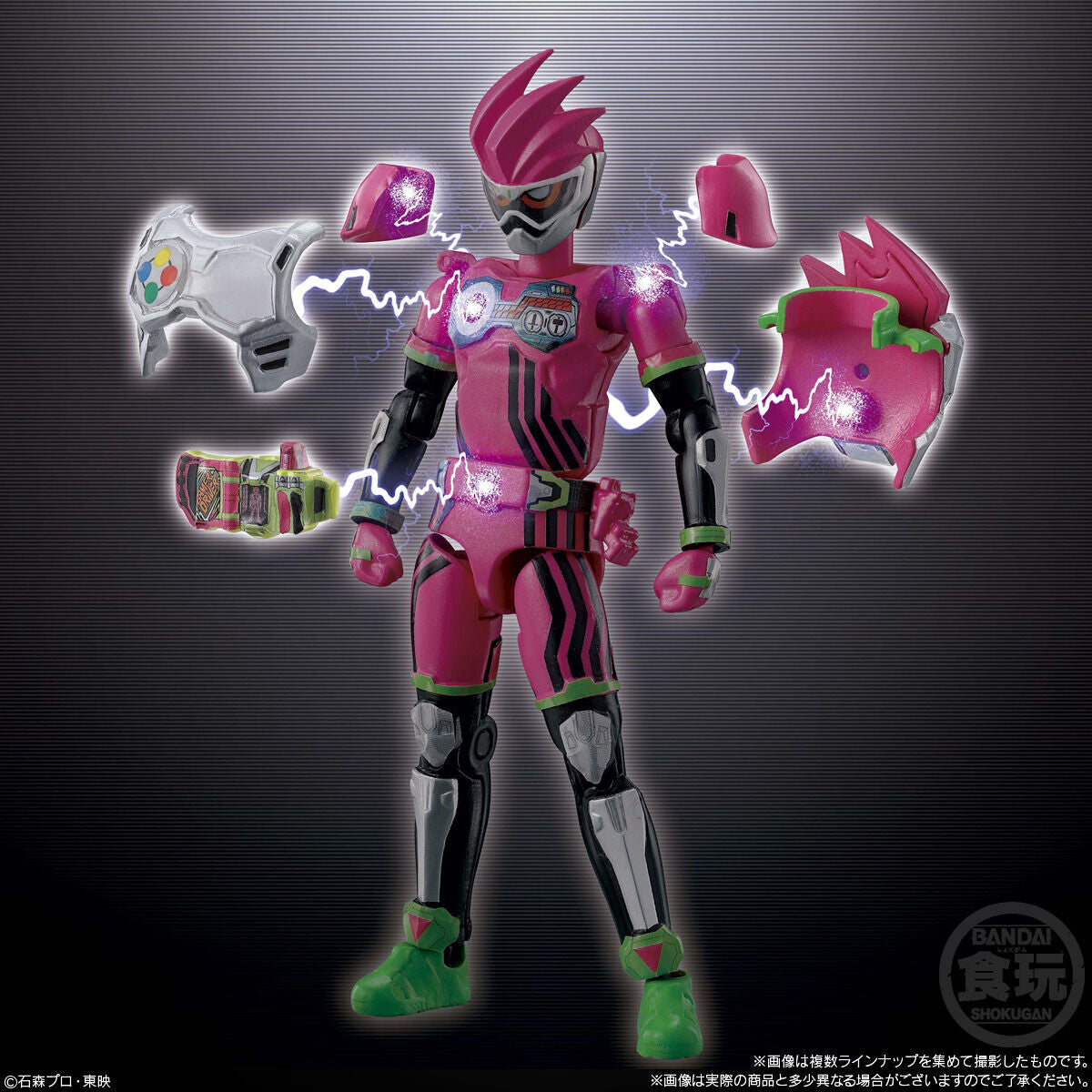 SODO Collection: Kamen Rider Ex - Aid, Brave, Snipe, Laser & GENM Figures