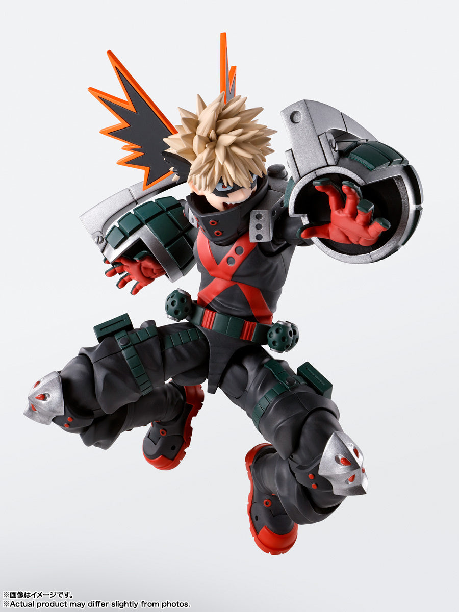 Pre - order Bandai's S.H.Figuarts Action Figure of Katsuki Bakugo from My Hero Academia