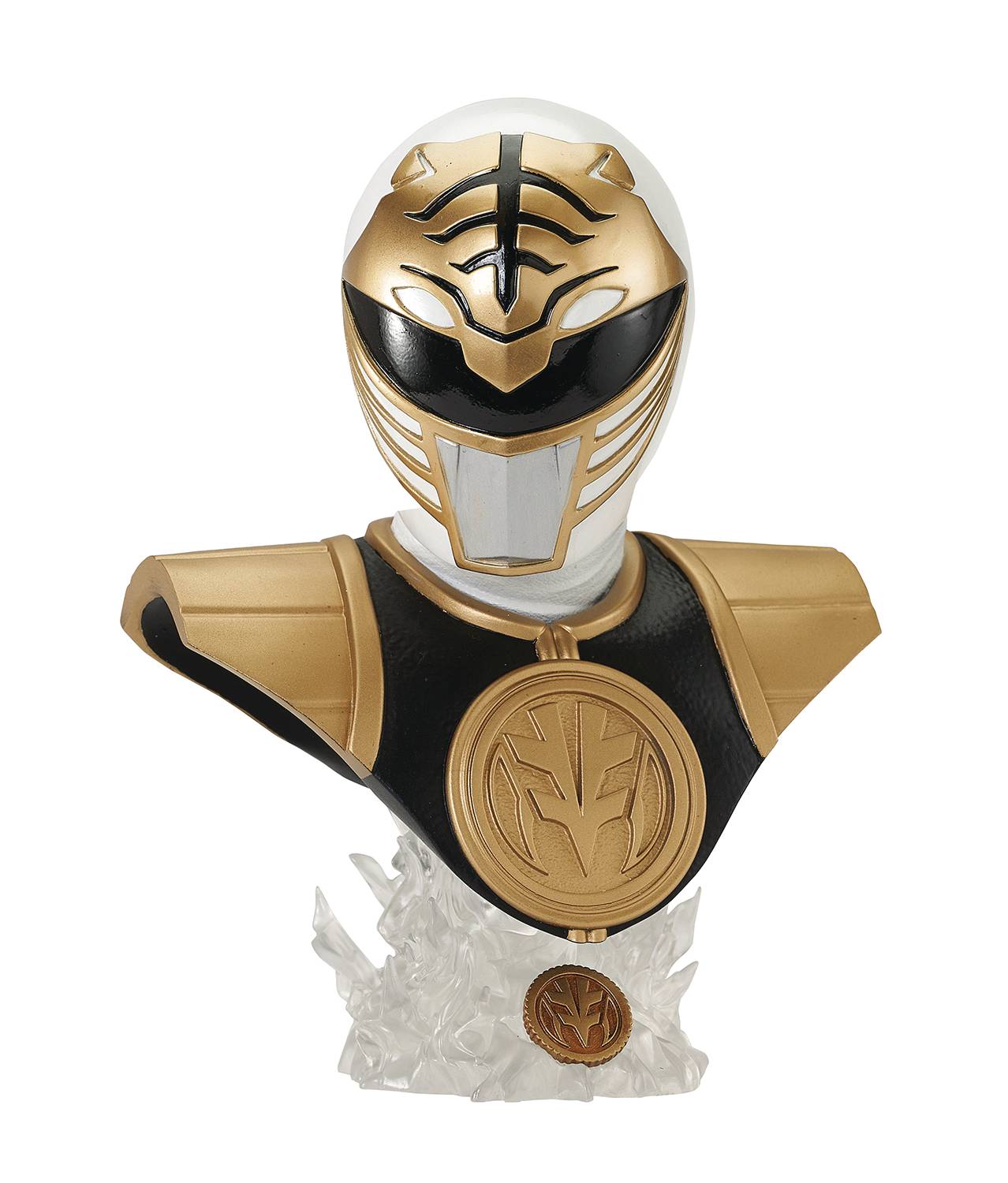[Pre - Order] Diamond Select 1/2 Scale Collectible Bust of the White Ranger from Power Rangers